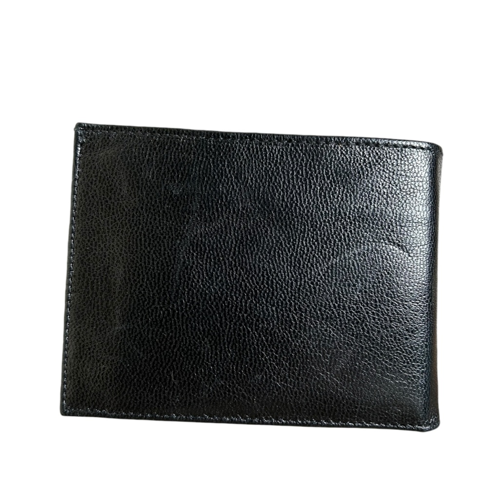 Buxton Genuine Leather Black Wallet